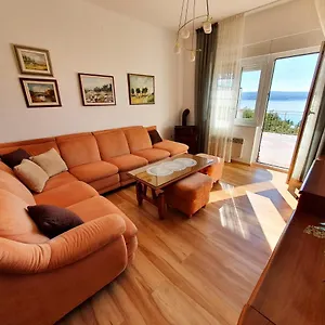 Relaxing Seaview Barac On Separated Floor Crikvenica